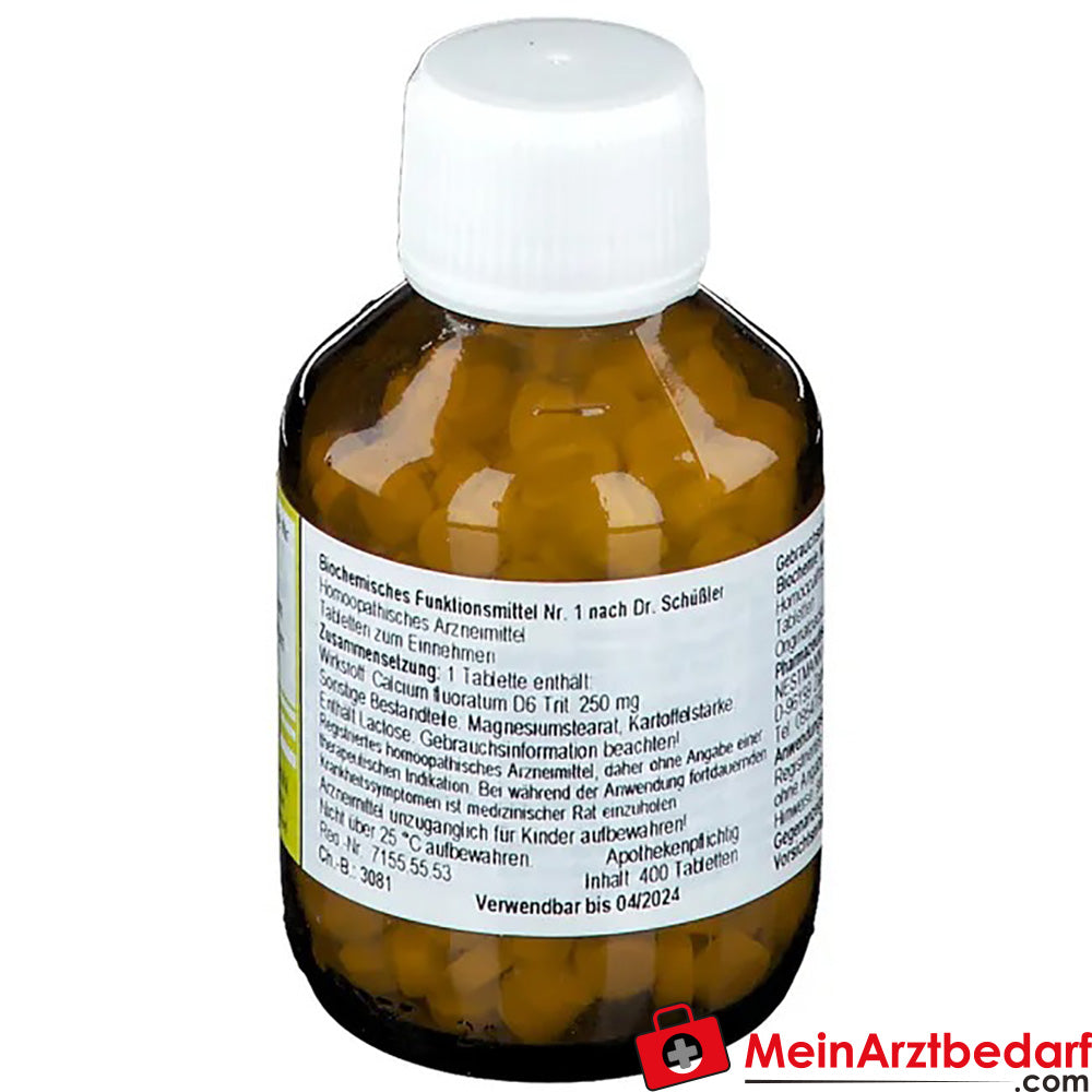 Biochemie 1 Calcium fluoratum D 6 Tabletten.