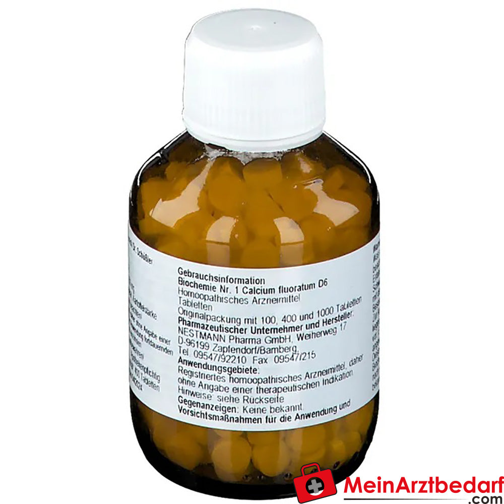 Biochemie 1 Calcium fluoratum D 6 Tabletten.