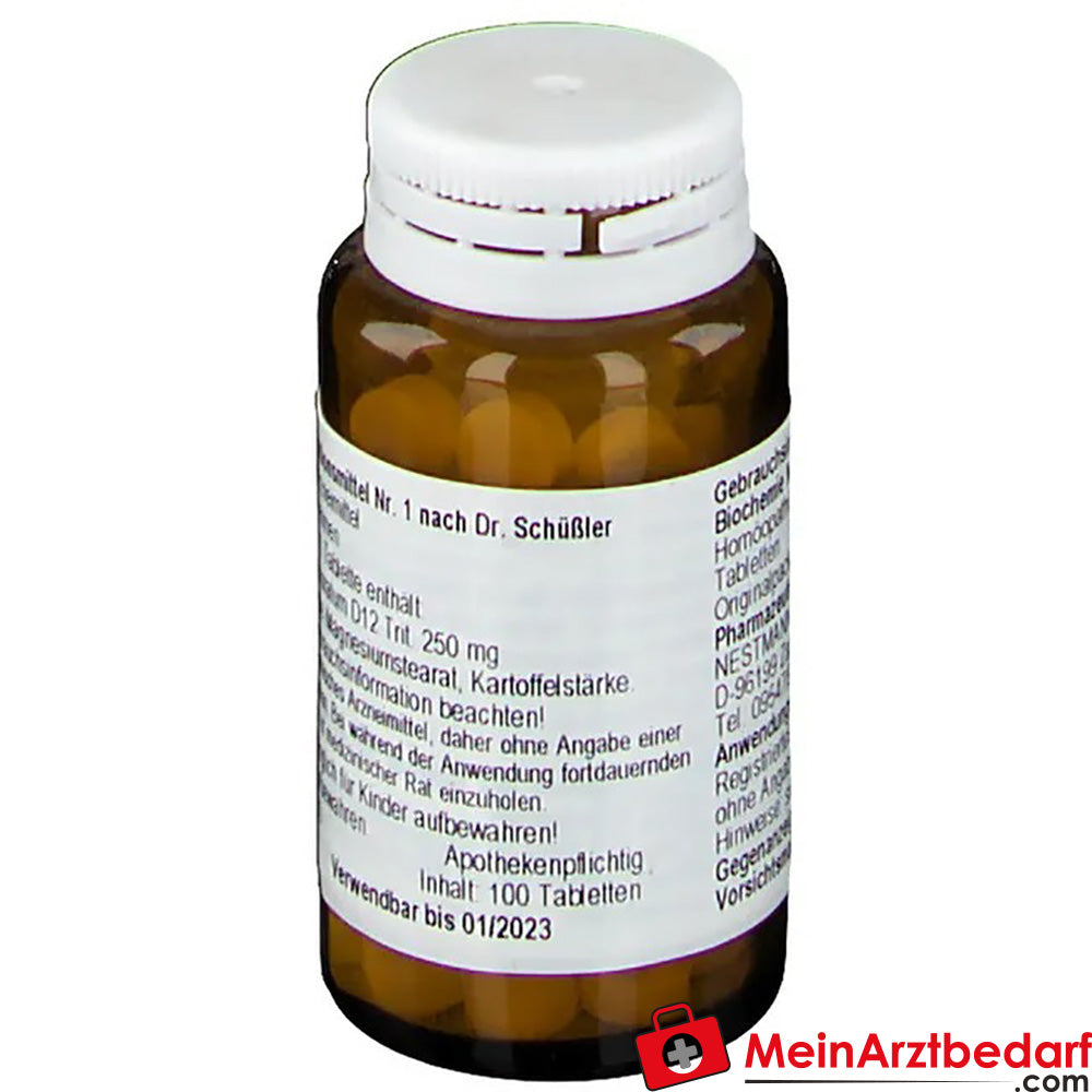 Biochemie 1 Calcium fluoratum D 12 Tabletten.