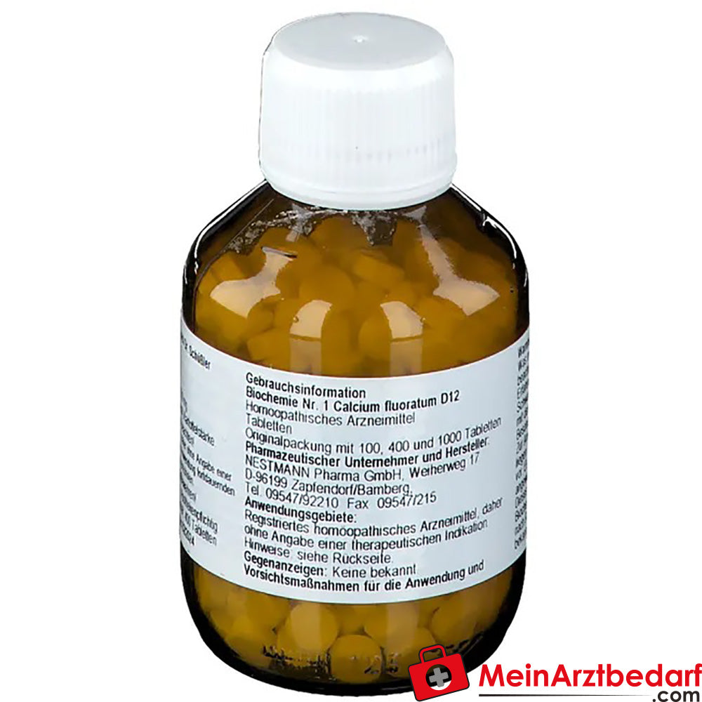 Biochemie 1 Calcium fluoratum D 12 Tabletten.