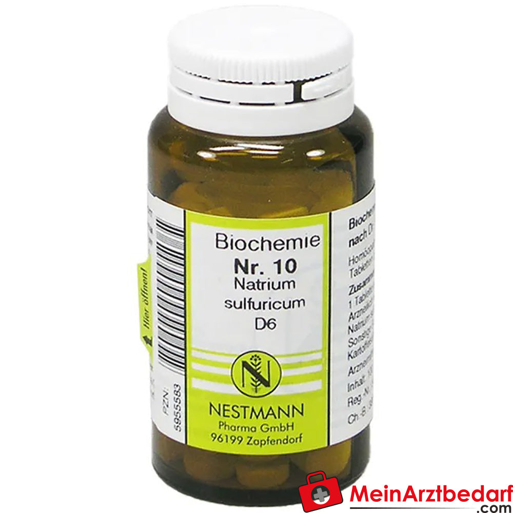 Biochemie 10 Natrium sulfuricum D 6 Tabletten.