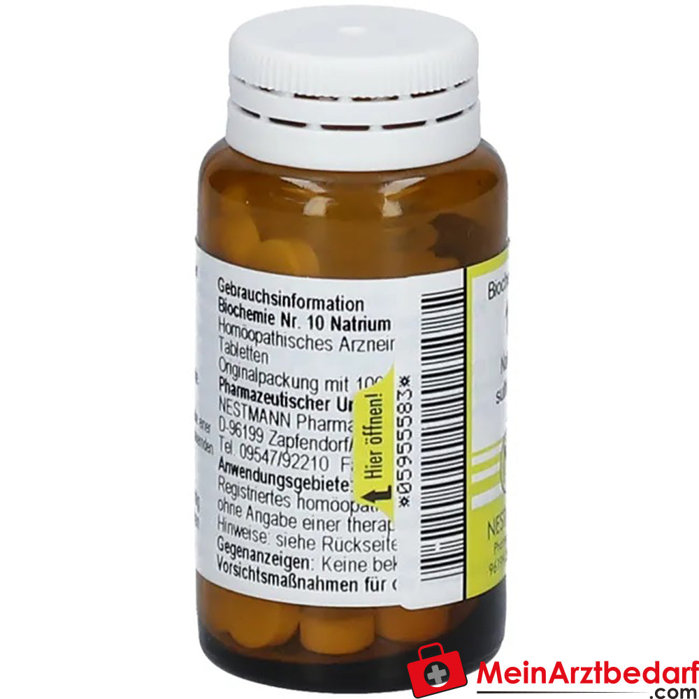 Biochemie 10 Natrium sulfuricum D 6 Tabletten.