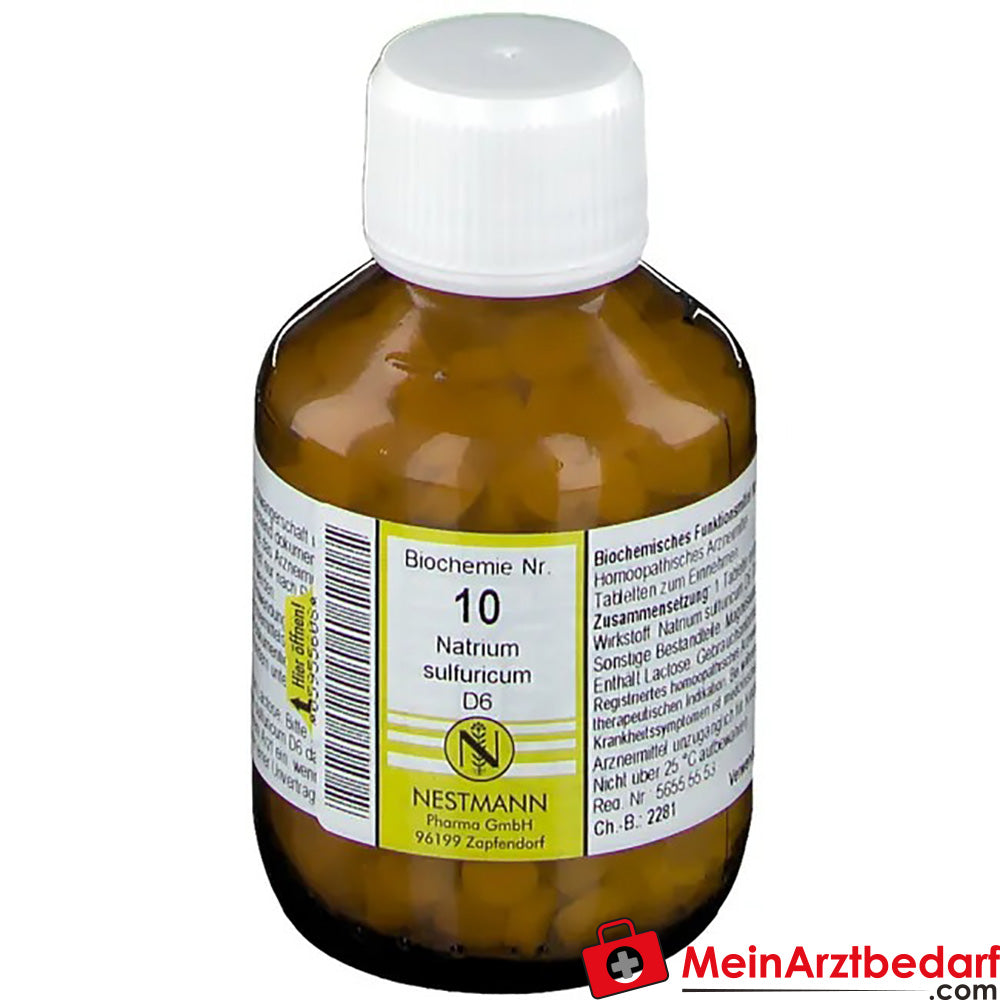 Biochemie 10 Natrium sulfuricum D 6 Tabletten.
