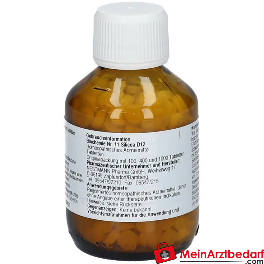 Biochemie 11 Silicea D12 Tabletten.