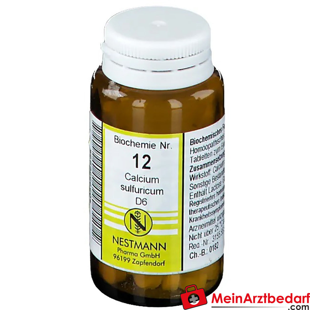 Biochemie Nr. 12 Calcium sulfuricum D6.
