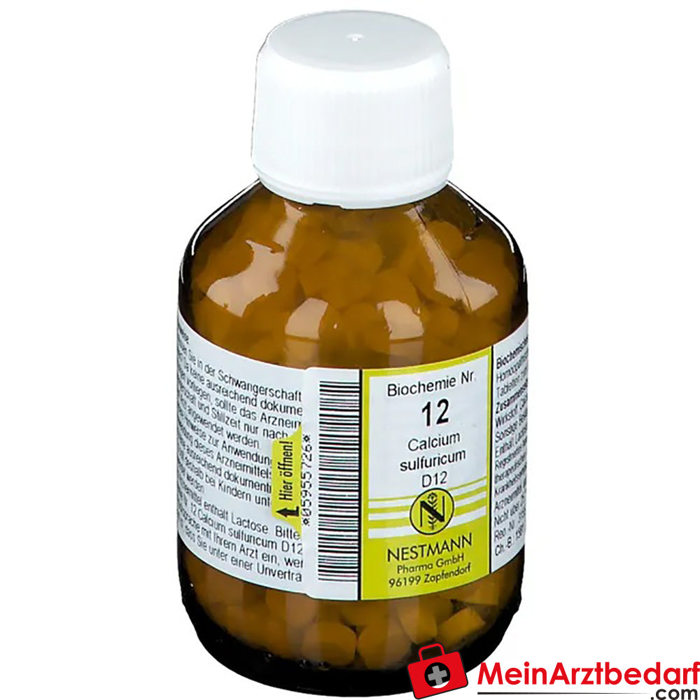 Biochemie 12 Calcium sulfuricum D 12 Tabletten.