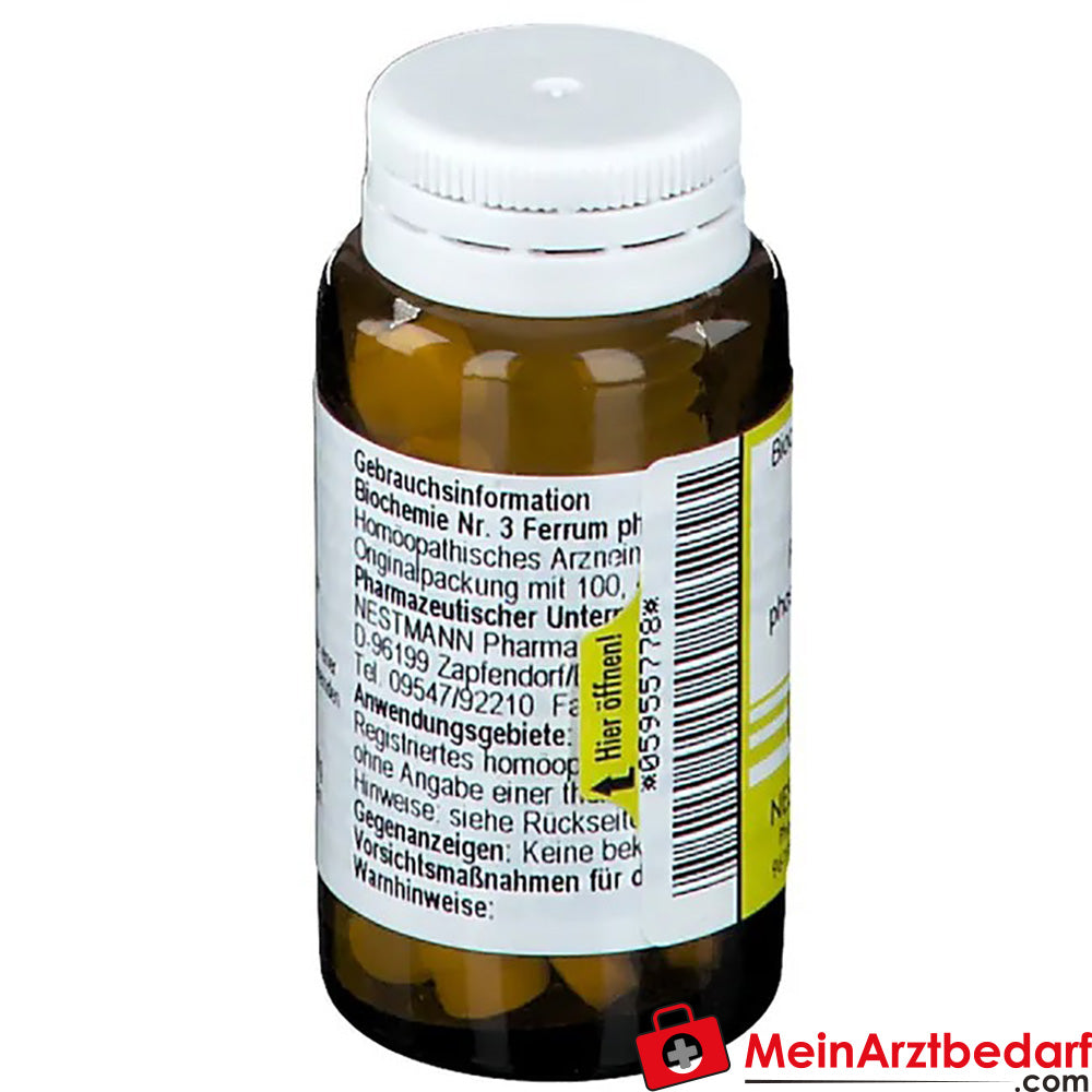 Biochemie 3 Ferrum phosphoricum D 6 Tabletten.