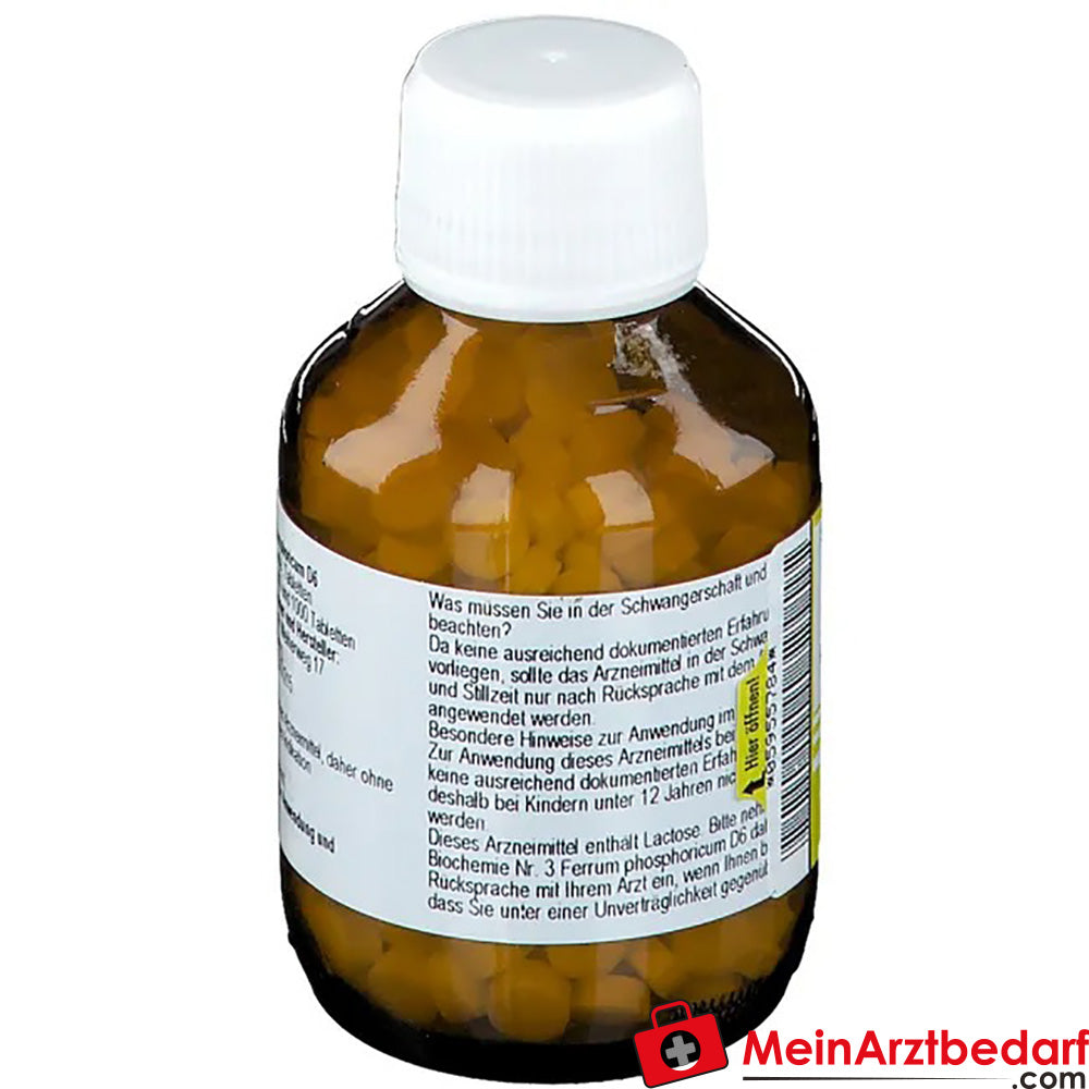 Biochemie 3 Ferrum phosphoricum D 6 Tabletten.