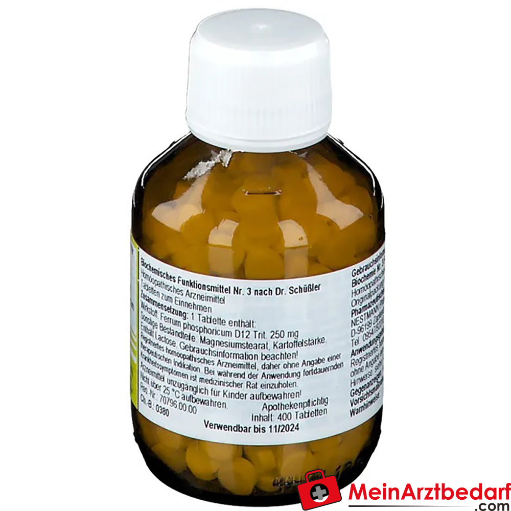 Biochemie 3 Ferrum phosphoricum D12.