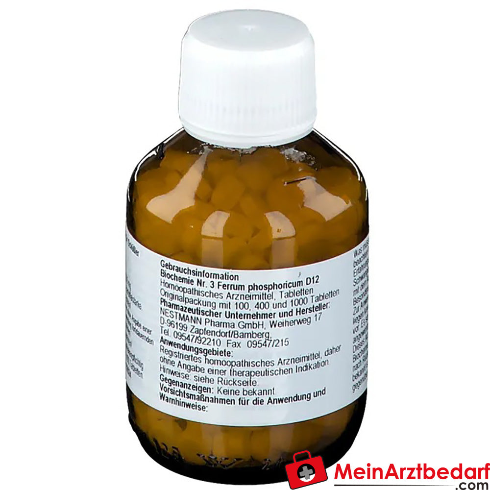 Biochemie 3 Ferrum phosphoricum D12.