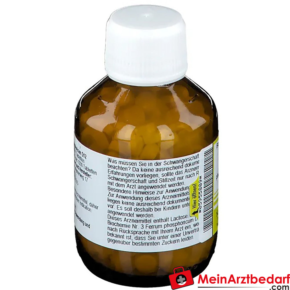 Biochemie 3 Ferrum phosphoricum D12.