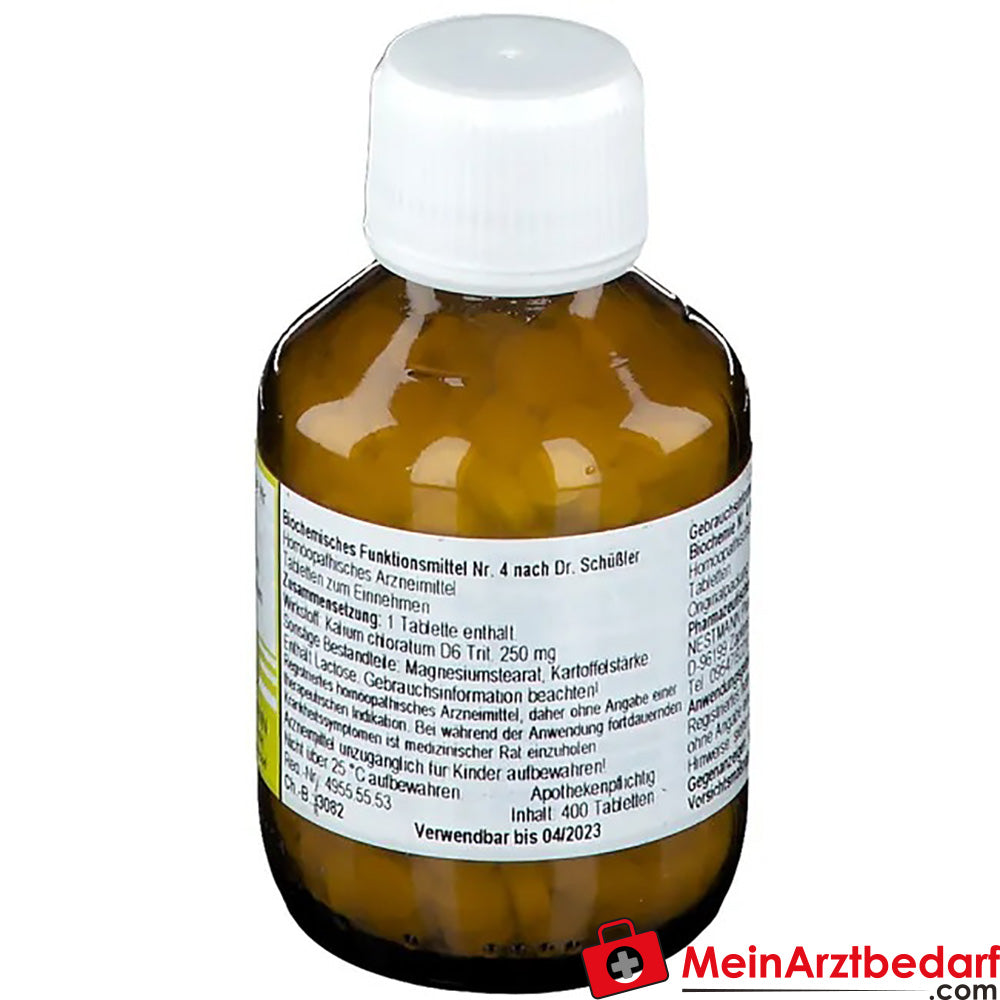 Biochemie 4 Kalium chloratum D 6 Tabletten.