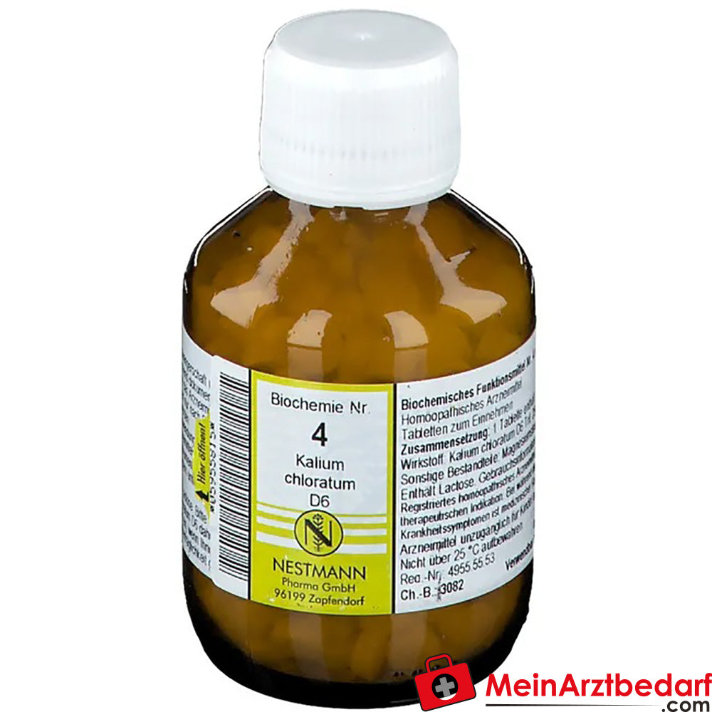 Biochemie 4 Kalium chloratum D 6 Tabletten.
