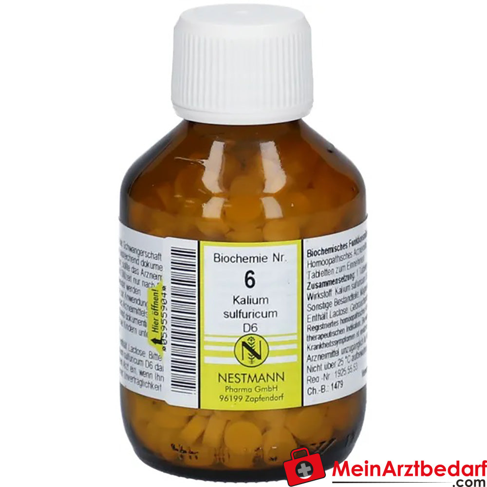 Biochemie 6 Kalium sulfuricum D 6 Tabletten.
