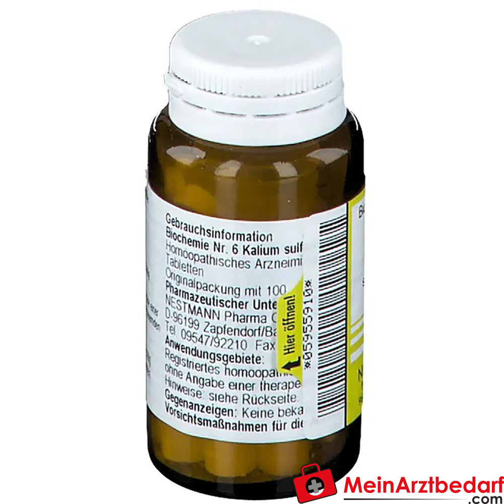 Biochemie 6 Kalium sulfuricum D 6 Tabletten.