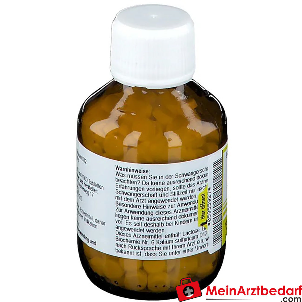 Biochemie Nr. 6 Kalium sulfuricum D12.