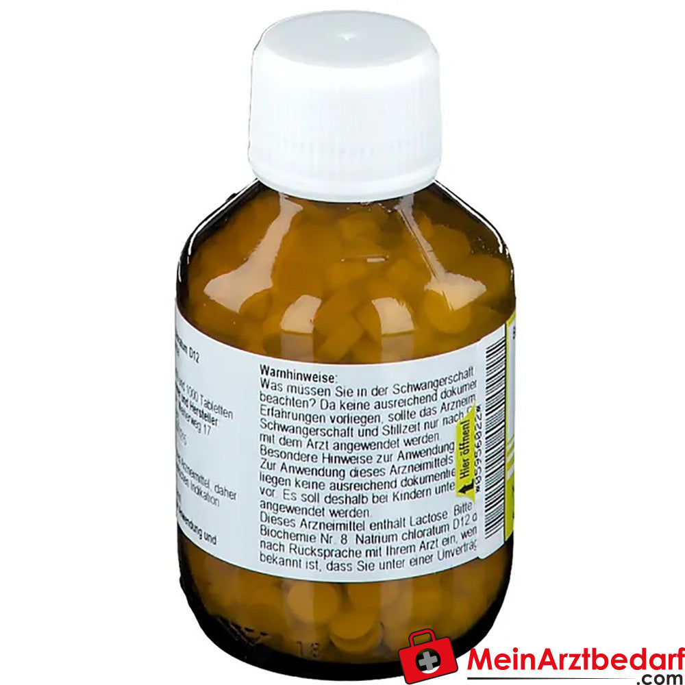 Biochemie 8 Natrium chloratum D 12.