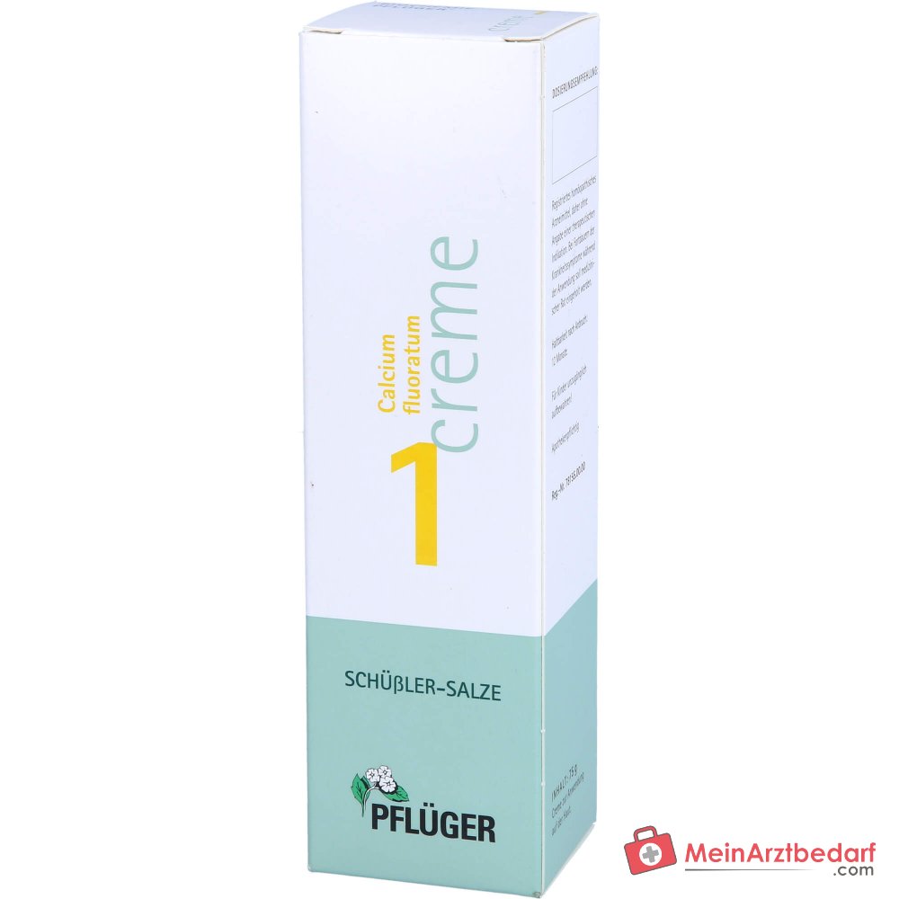 Pflüger Biochemie Pflüger Creme Nr. 1 Calcium fluoratum D4 Creme, 75 g