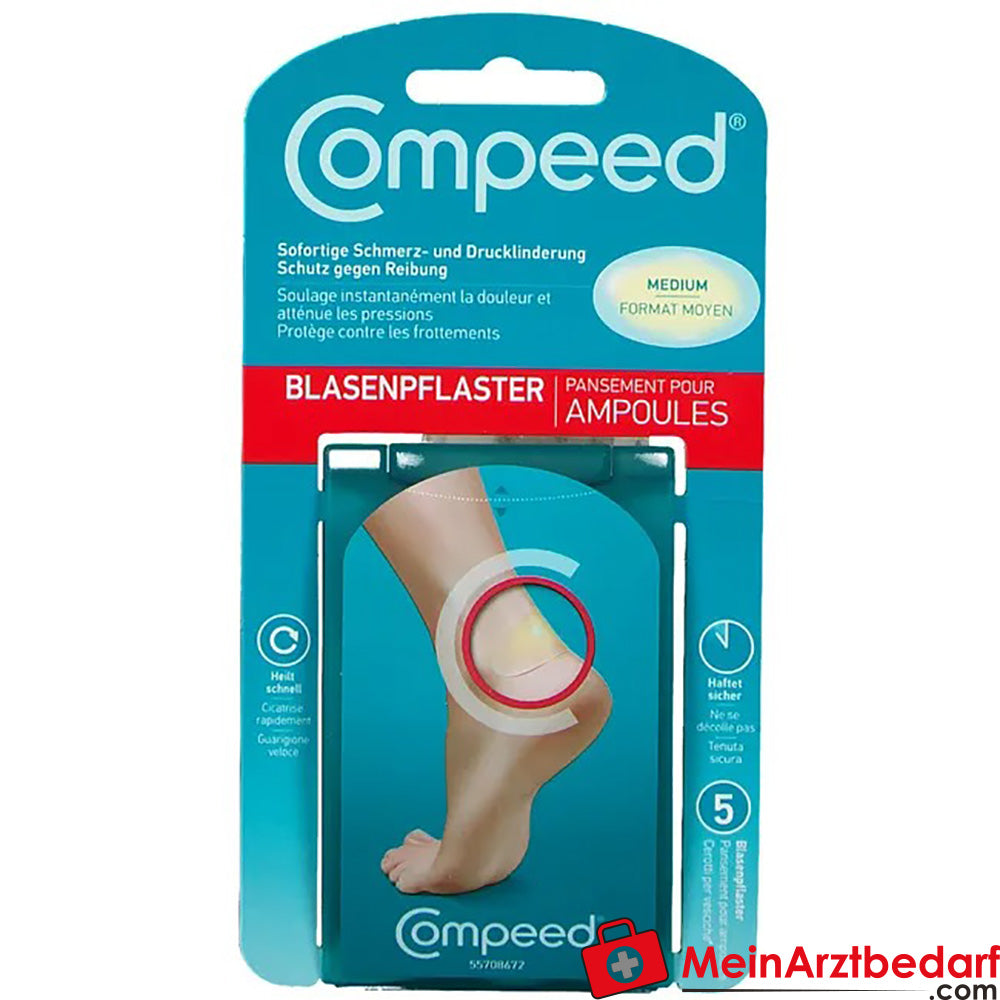 Compeed® Blasenpflaster medium, 5 St..