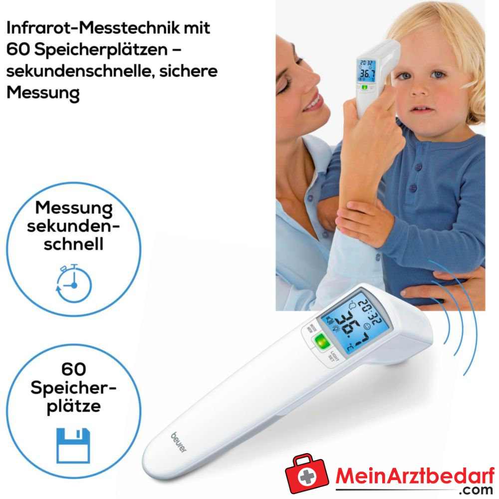 Beurer FT 100 Kontaktloses Fieberthermometer.