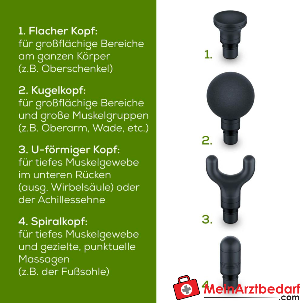 Beurer MG 99 MASSAGE GUN compact.
