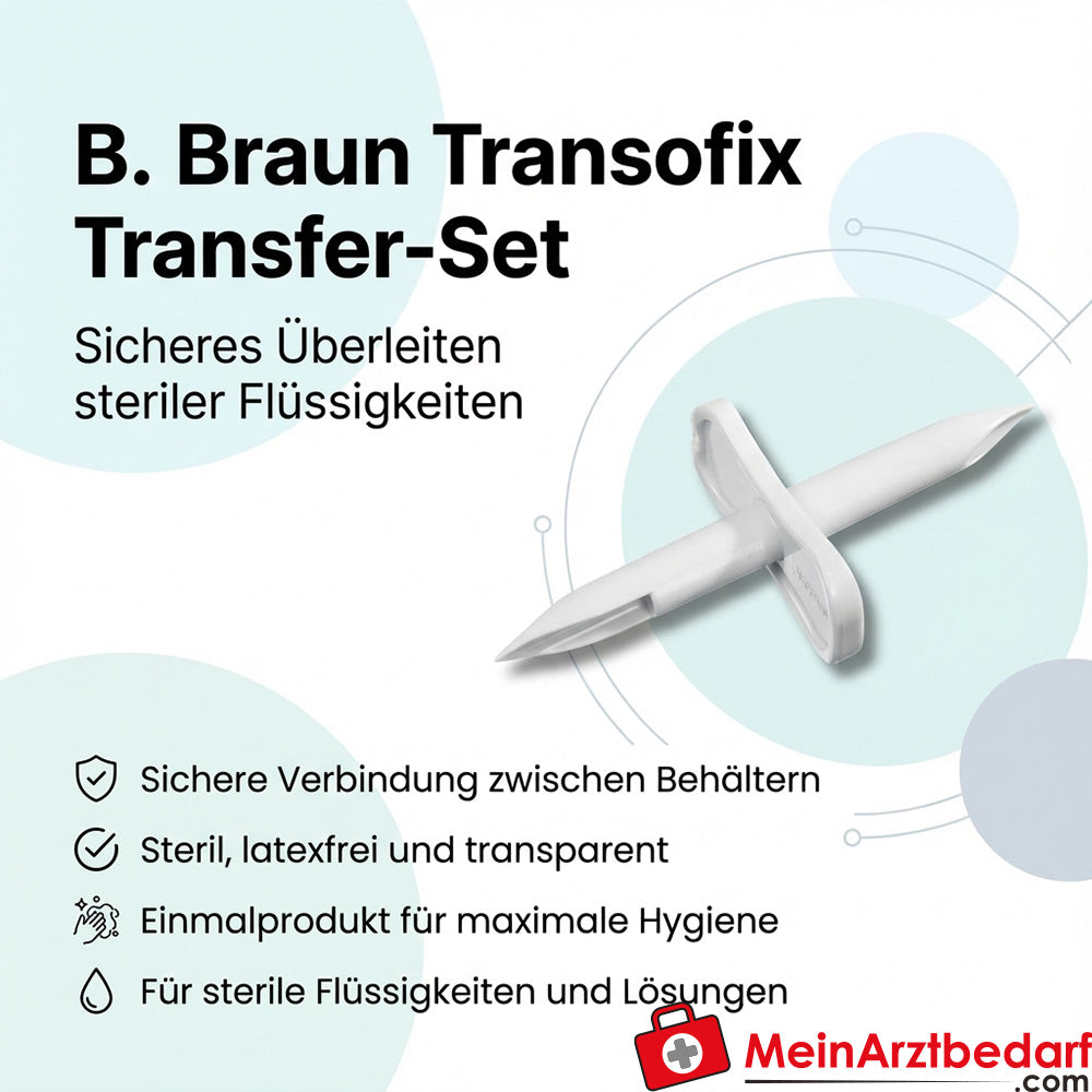 B. Braun Kit de transfert Transofix pour liquides stériles, 100 pièces