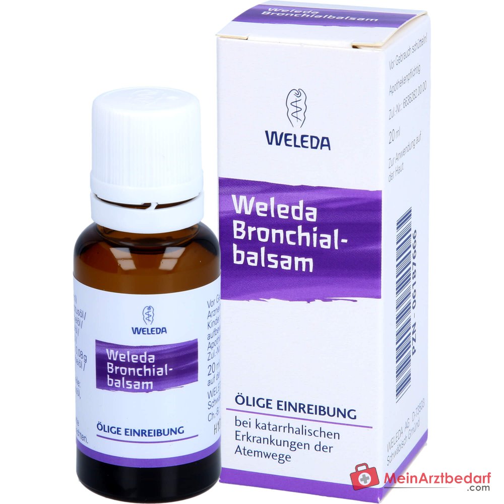 Weleda Baume Bronchial à base d'Huiles, 20 ml
