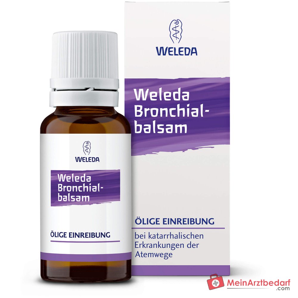 Weleda Bronchialbalsem Olie voor Inwrijving, 20 ml