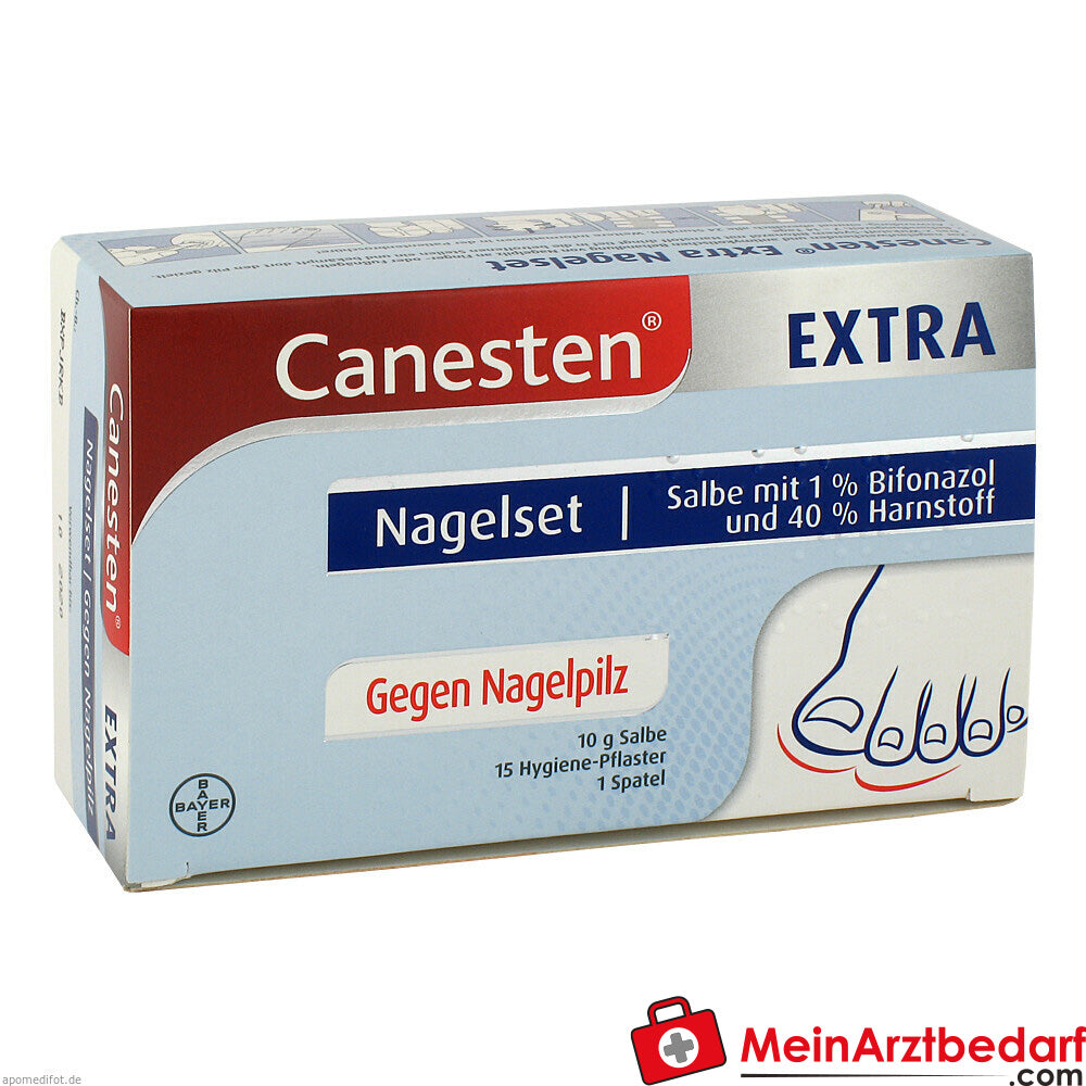 Canesten Extra-Nagelset (+15 Pflaster+Schaber).