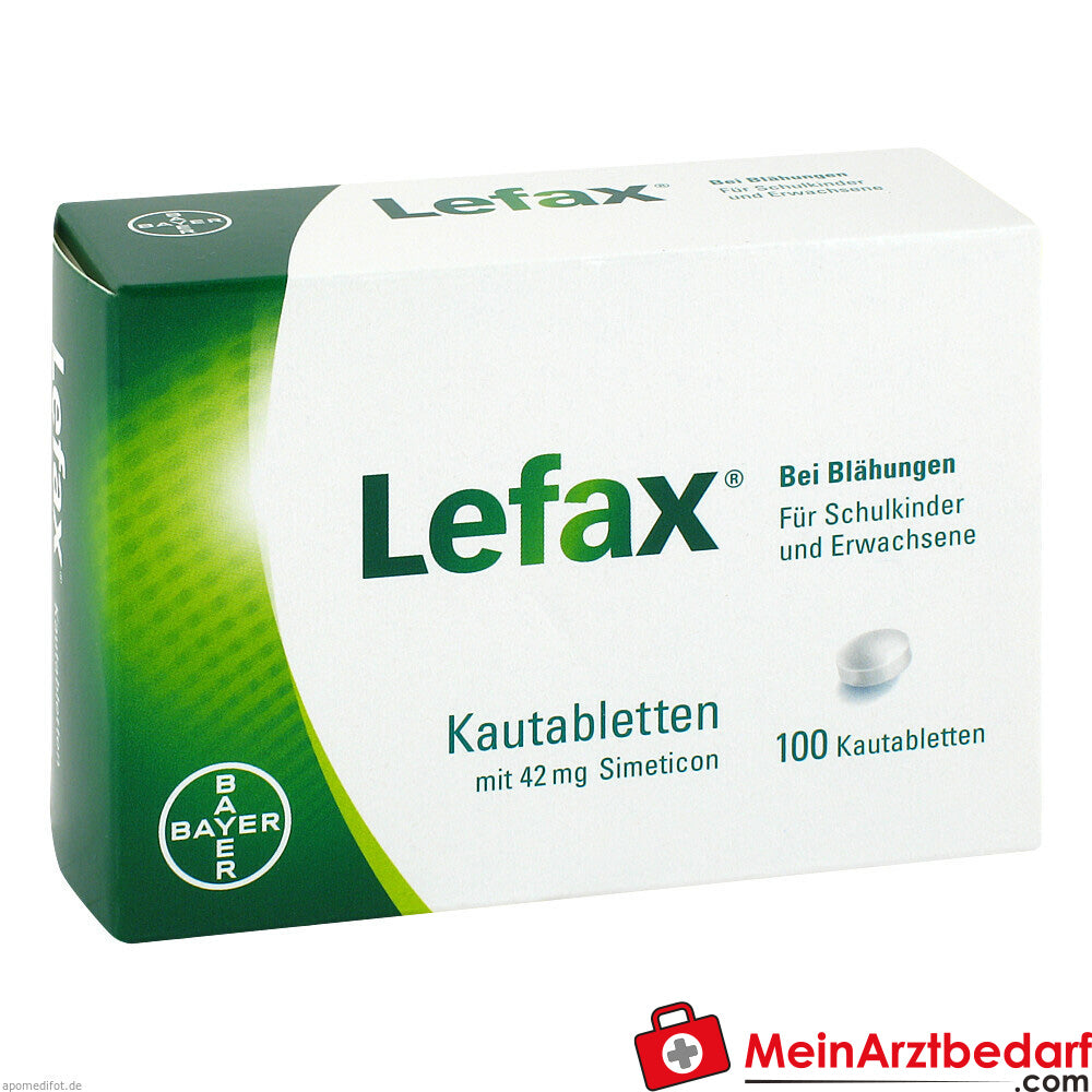 Lefax Kautabletten.