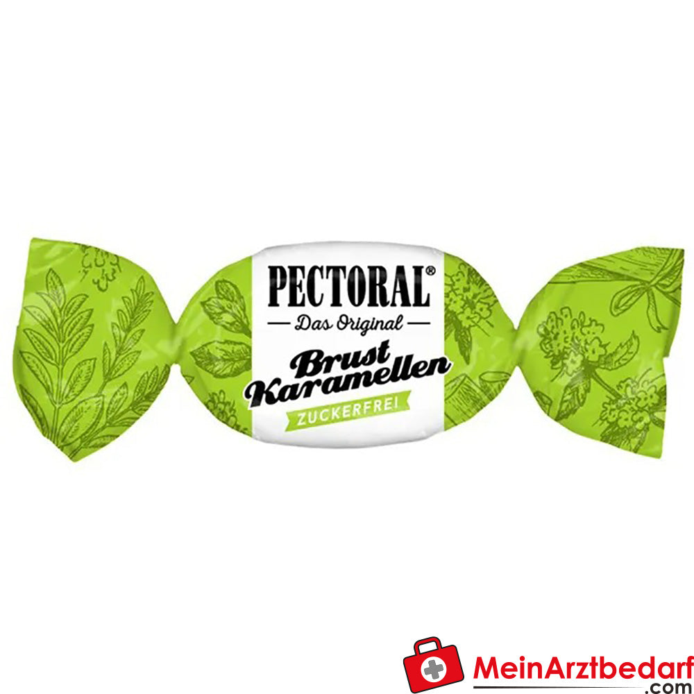 Original PECTORAL® Brust-Karamellen zuckerfrei, 60g.