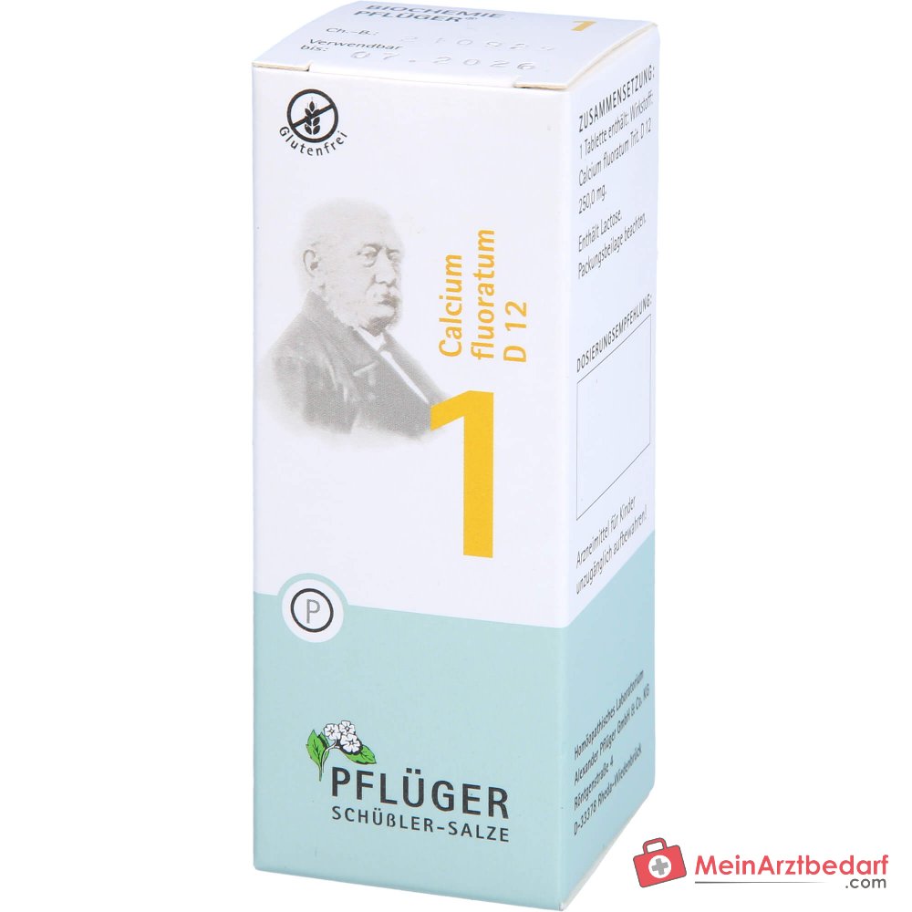 Biochemie Pflüger® Nr 1 Calcium fluoratum D12 250 mg tabletki 4000 sztuk