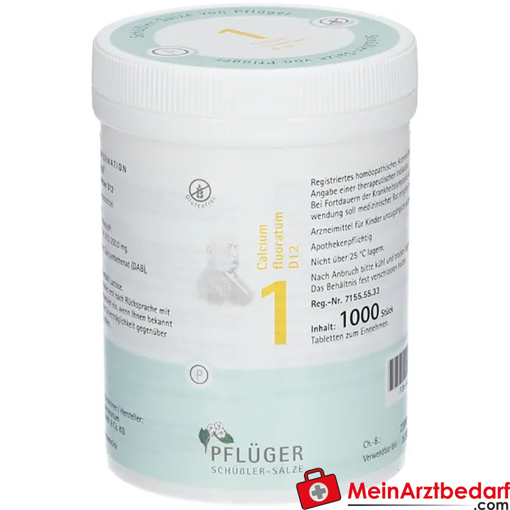 Biochemie Pflüger® Nr. 1 Calcium fluoratum D12 Tabletten.