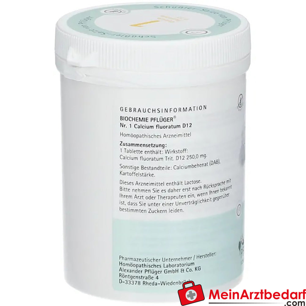 Biochemie Pflüger® Nr. 1 Calcium fluoratum D12 Tabletten.