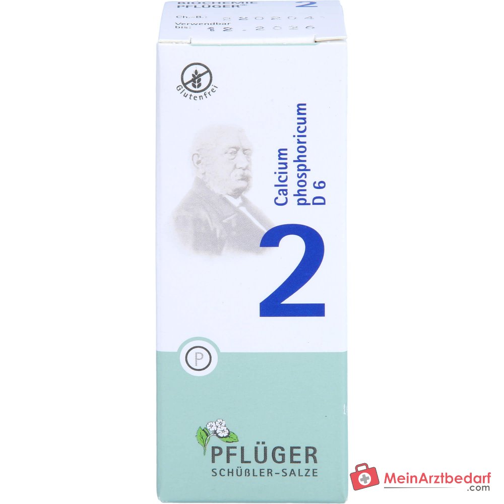 Pflüger Biochemia Nr 2 Calcium phosphoricum D6 Tabletki, 100 szt.