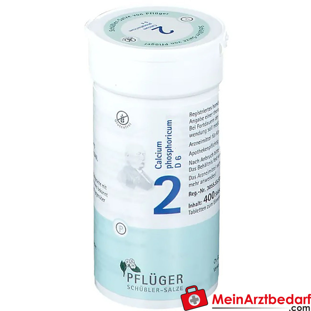 Biochemie Pflüger® Nr. 2 Calcium phosphoricum D6 Tabletten.