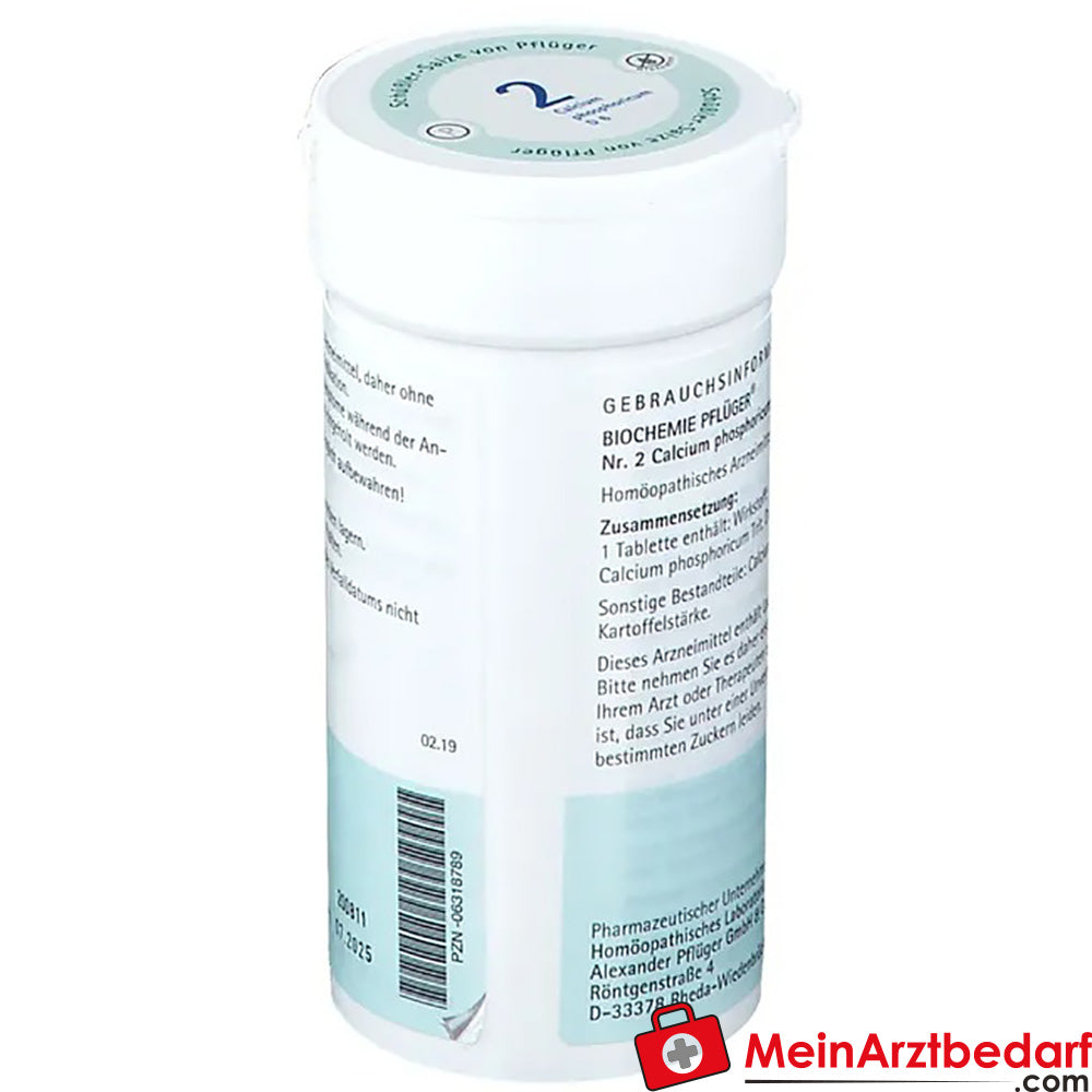 Biochemie Pflüger® Nr. 2 Calcium phosphoricum D6 Tabletten.