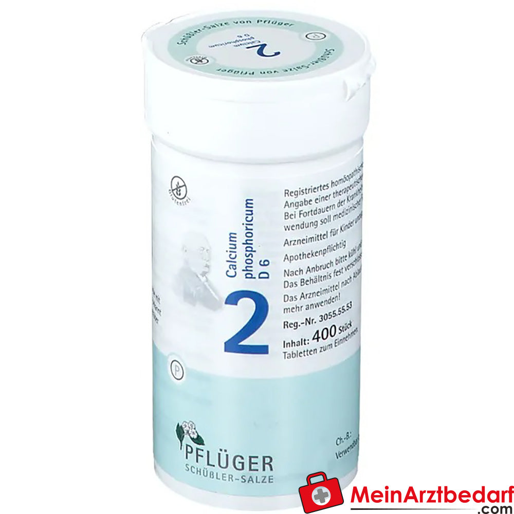 Biochemie Pflüger® Nr. 2 Calcium phosphoricum D6 Tabletten.