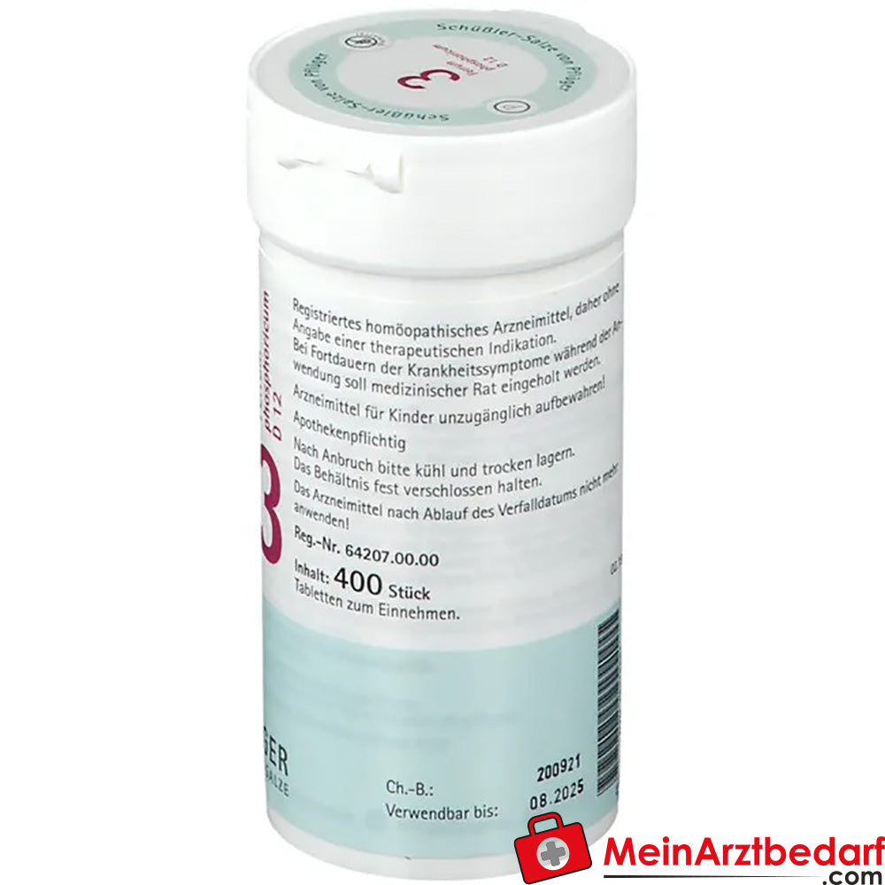 Biochemie Pflüger® Nr. 3 Ferrum phosphoricum D12 Tabletten.