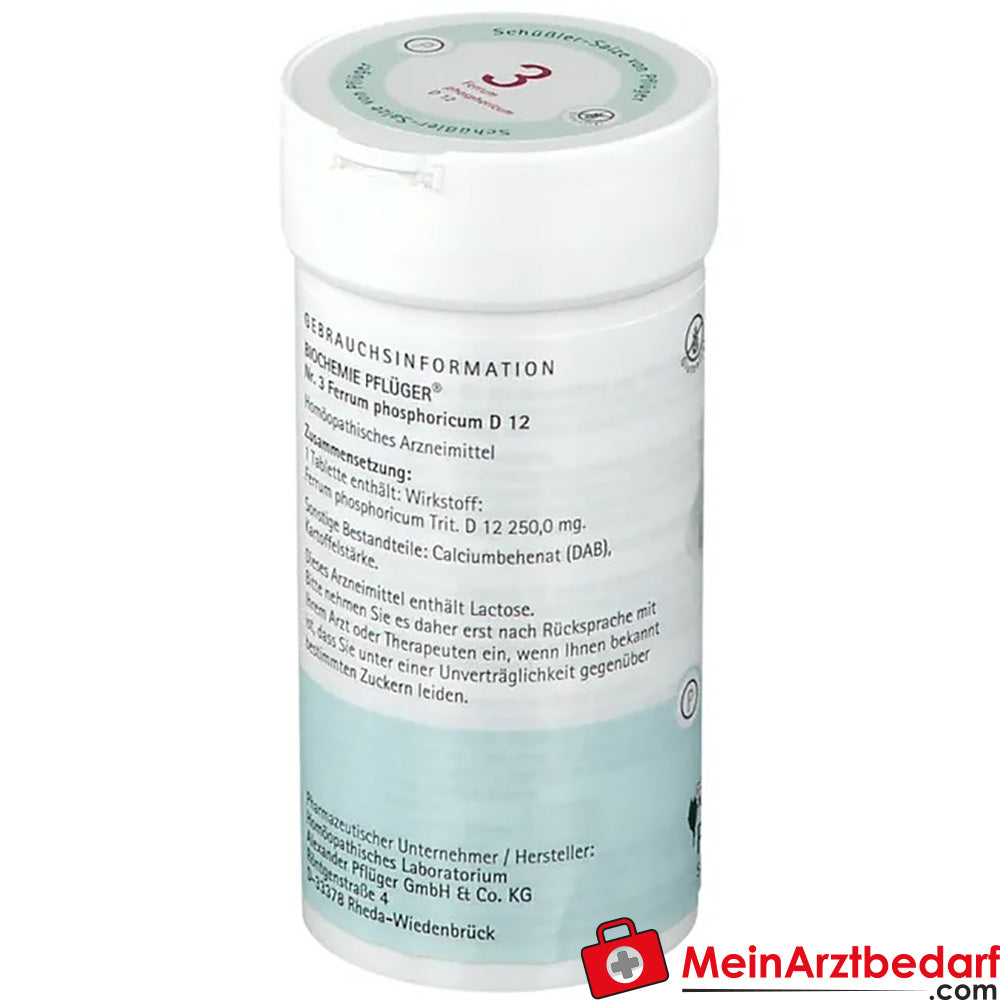 Biochemie Pflüger® Nr. 3 Ferrum phosphoricum D12 Tabletten.