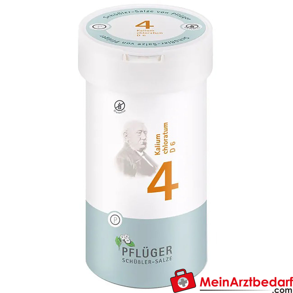 Biochemie Pflüger® Nr. 4 Kalium chloratum D6 Tabletten.
