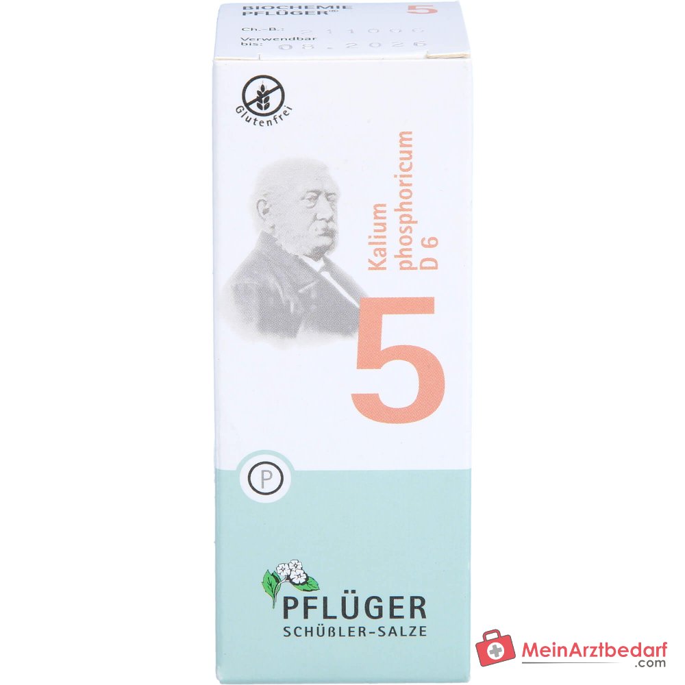 Biochemie Pflüger Nr. 5 Kalium phosphoricum D6 Tabletki, 100 szt.