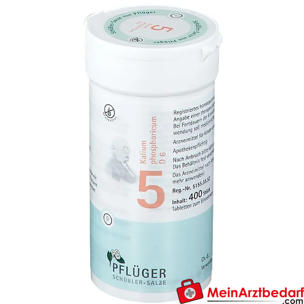 Biochemie Pflüger® Nr. 5 Kalium phosphoricum D6 Tabletten.