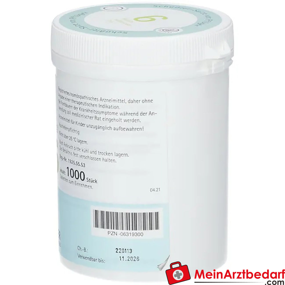 Bioquímica Pflüger nº 6 Potasio sulfúrico D6 250 mg Comprimidos