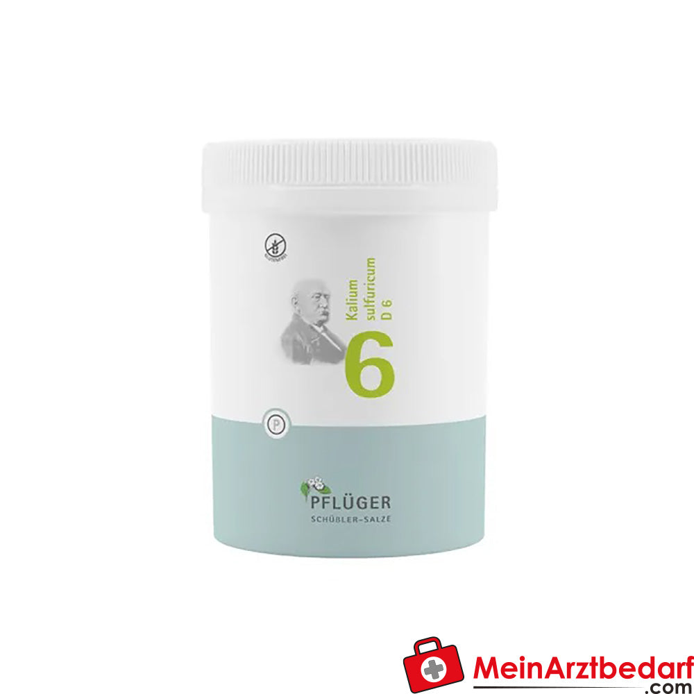 Bioquímica Pflüger nº 6 Potasio sulfúrico D6 250 mg Comprimidos