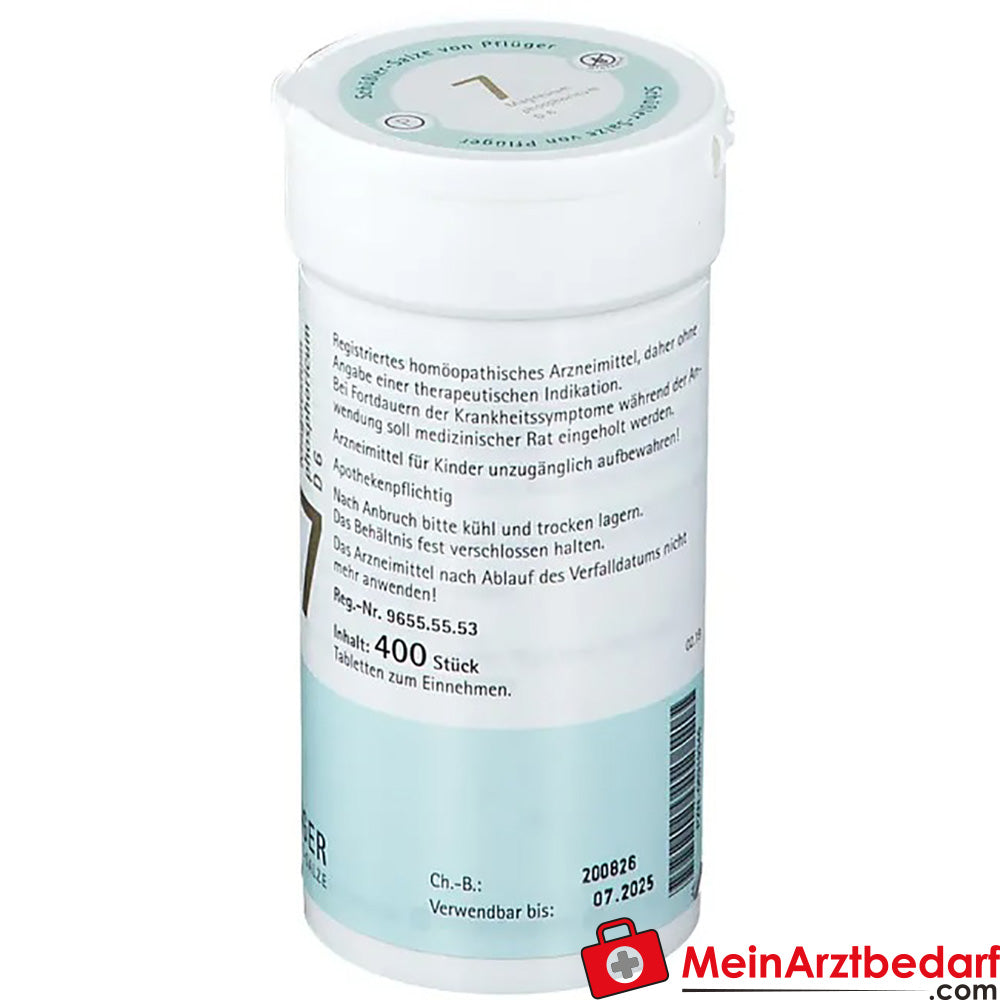 Biochemie Pflüger® Nr. 7 Magnesium phosphoricum D6 Tabletten.