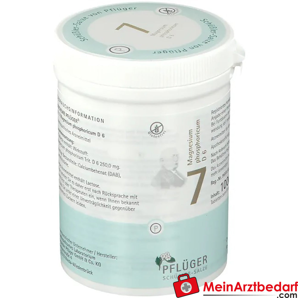Biochemie Pflüger Nr. 7 Magnesium phosphoricum D6 250 mg Tabletten