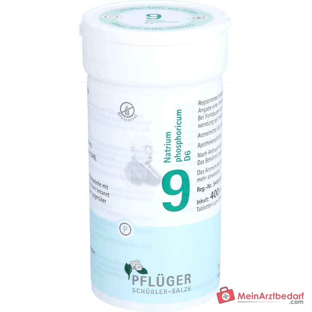Biochemie Pflüger Nr. 9 Natrium phosphoricum D6 250 mg Tabletten 100 St