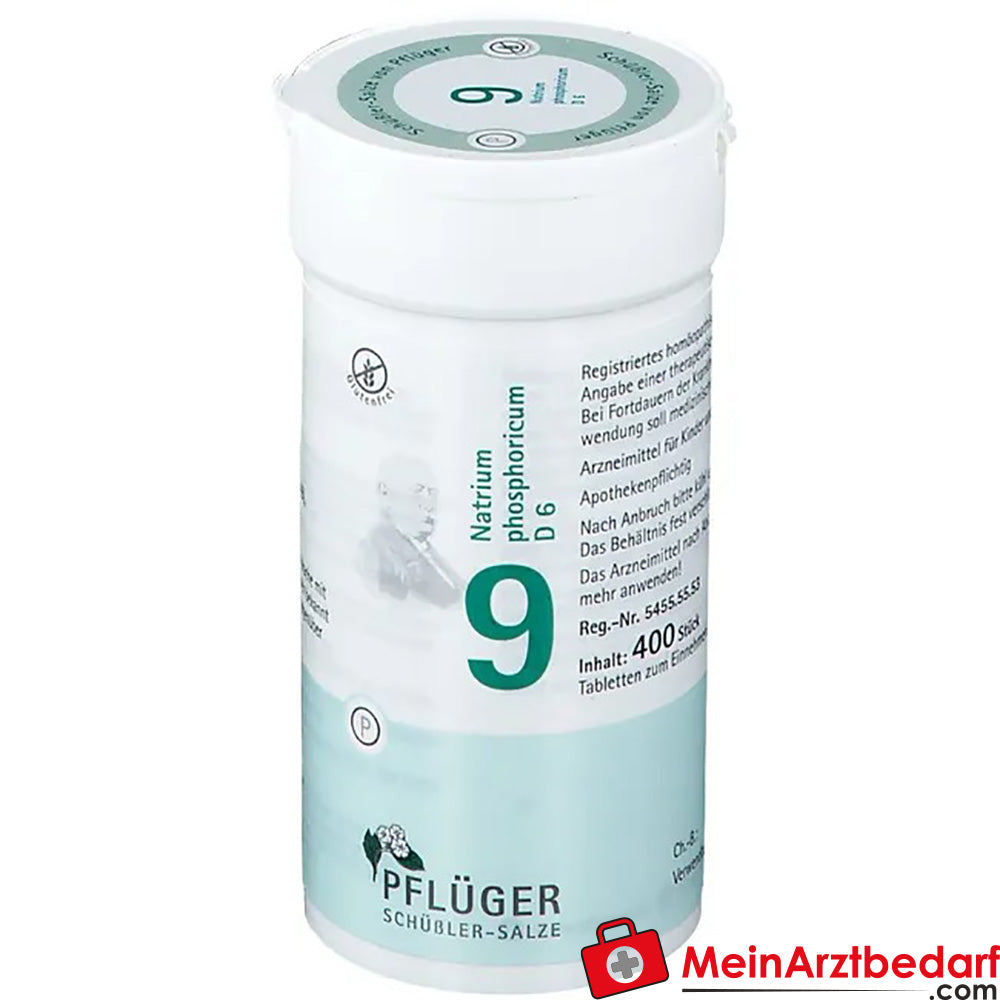 Biochemie Pflüger® Nr. 9 Natrium phosphoricum D6 Tabletten.