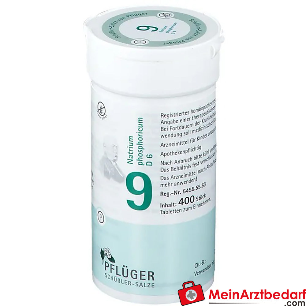 Biochemie Pflüger® Nr. 9 Natrium phosphoricum D6 Tabletten.